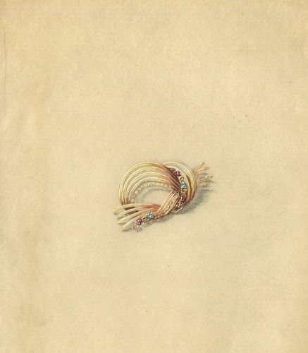 Spilla con diamanti art - diamanti,