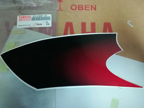 Adesivo carena decal yamaha - adesivo,