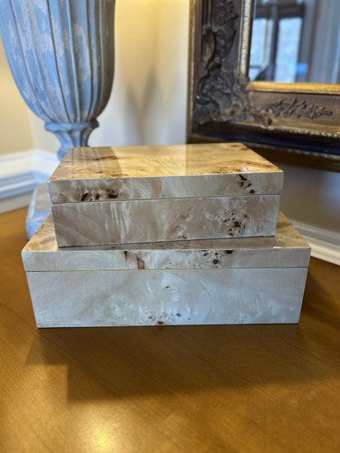Scatole decorative legno di - in,