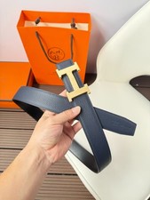 Cintura Hermes 32 mm fibbia e