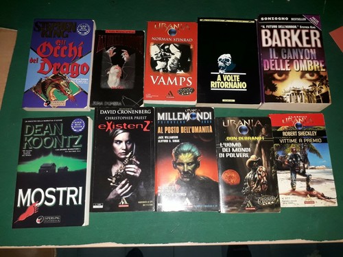 Libri set romanzi horror - libri,