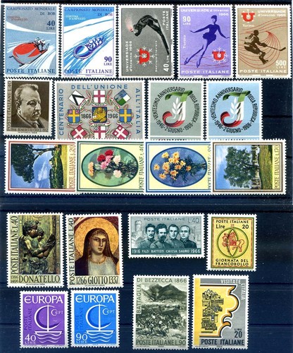 Italia annata completa 1966 - -,
