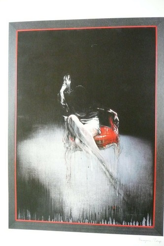 Belle sérigraphie originale - belle,