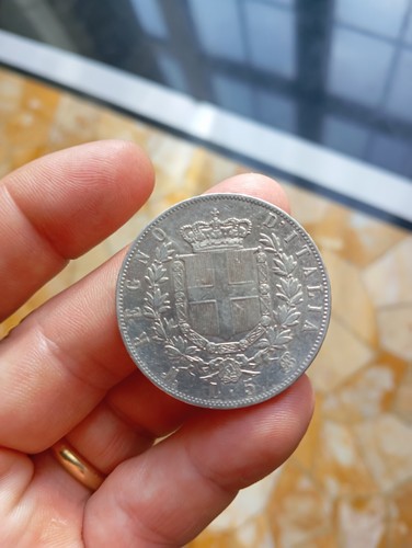 Lire 1873 milano vittorio - 5,