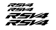 KIT 4 ADESIVI APRILIA RSV4