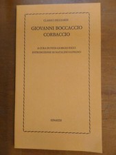 CLASSICI RICCIARDI-GIOVANNI BOCCACCIO- CORBACCIO- EINAUDI 1977