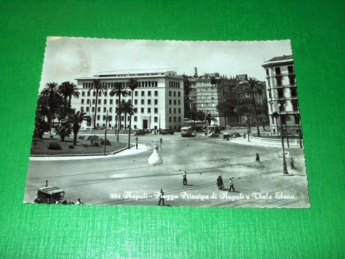 Cartolina napoli piazza - cartolina,