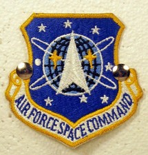 Patch distintivo insegna colorata completa USAF US Air Force Space Command V2