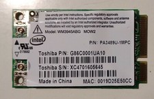 ADATTATORE WI-FI PER HP DV9000 DV9000 DV9084EA DV9310EU DV9315EA INTEL WM3945ABG