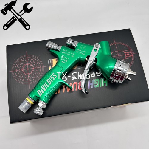 Green spray gun - green,