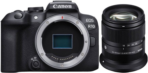 Canon eos r10 sigma 18 - +, 18-50mm
