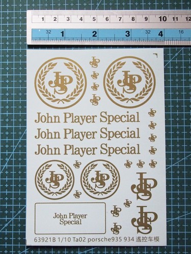 Decalcomanie john player - 1/10,