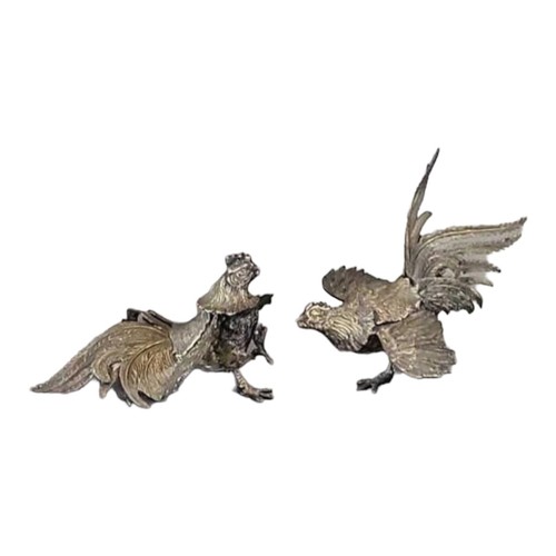 Coppia statue gallo da - statue,