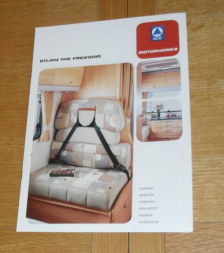 Brochure camper swift ace - brochure,