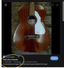 EKO Colorado chitarra folk vintage anni 60/70