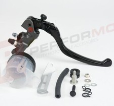 Kit cilindro master freno billetta Brembo Racing 16x16 e serbatoio trasparente