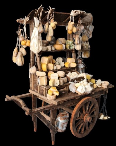 Carretto presepe artigianale - carretto,