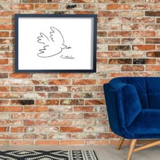 Pablo Picasso - Colomba della Pace Giclée Poster Stampa Arte da Parete