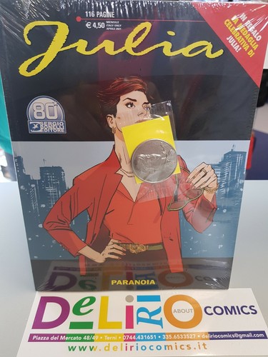 Julia 271 medaglia - +,