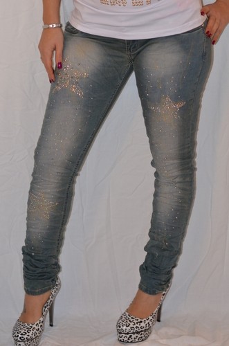 Jeans donna skinny scolorito - donna,