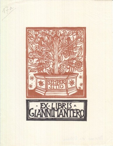 Exlibris bookplate hochdruck - exlibris,