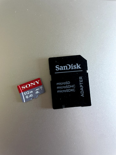 Micro 512gb sony scheda - micro,