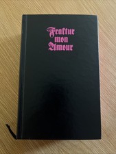 Fraktur Mon Amour Judith Schalansky Germanic, Blackletter Font Collection & CD