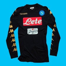 SSC Napoli 2016 2017 Kappa Size XL / XXL Third LS Kombat Skin New Football Shirt