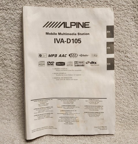 Alpine mobile multimedia - alpine,