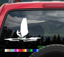 Adesivo windsurfer per auto - adesivo,