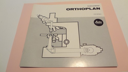 Leitz orthoplan manuale - leitz,