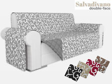 Copridivano Trapuntato Double Face Salva Divano Ghirigor 2 3 4 Posti Vari Colori