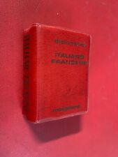 DIZIONARIO VOCABOLARIO Tascabile ITALIANO - FRANCESE Ed Malipiero (1972)