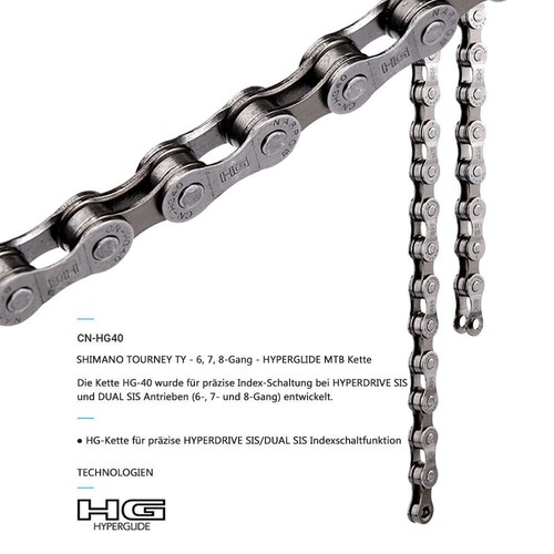 Hg40 per shimano - per, 6/7/8
