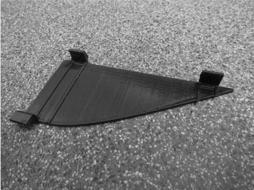 Copri cruscotto triangolare - 2x,