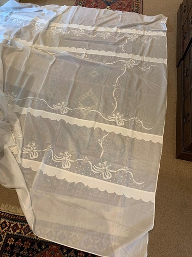 Hand embroidered table cloth - hand,