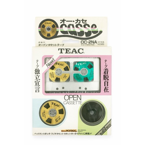 Teac open cassette tape - teac,