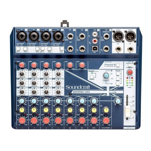 Soundcraft notepad 12fx - soundcraft, notepad-12fx