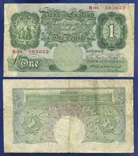 ENGLAND 1 POUND BANK OF