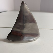 Scultura barca a vela vintage