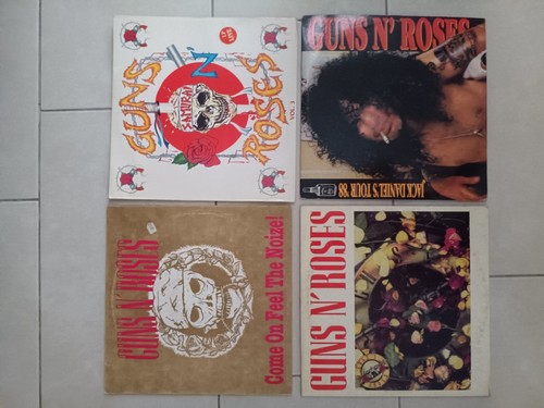 Guns roses lotto vinili - lotto,