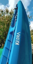 kayak Ocean Kedra 268 cm. colore blu, perfetto per mare, lago e fiume.