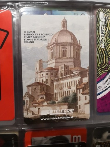 Scheda telefonica basilica - scheda,
