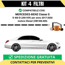 Kit 4 Filtri Tagliando per