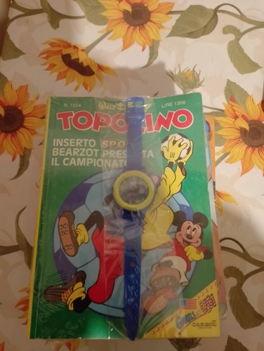 Topolino 1554 con orologio - topolino,