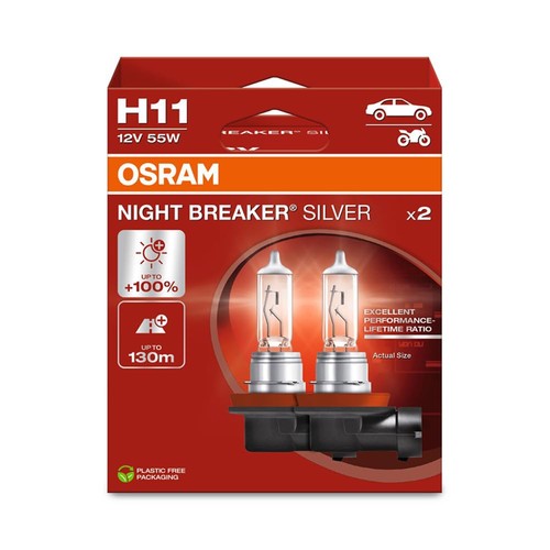 Osram night breaker - night, silver