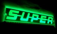 Insegna Neon Laser Verde 24V