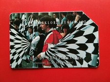 Schede telefoniche Serie 1994 Rara Scheda SIP usata FOLKLORE REGIONALE"