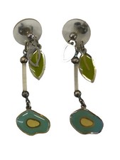 ORECCHINI PENDENTI FOGLIE