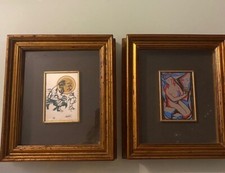 Jorio Vivarelli opera intitolata  Confidenze  su lastra d' argento, più..